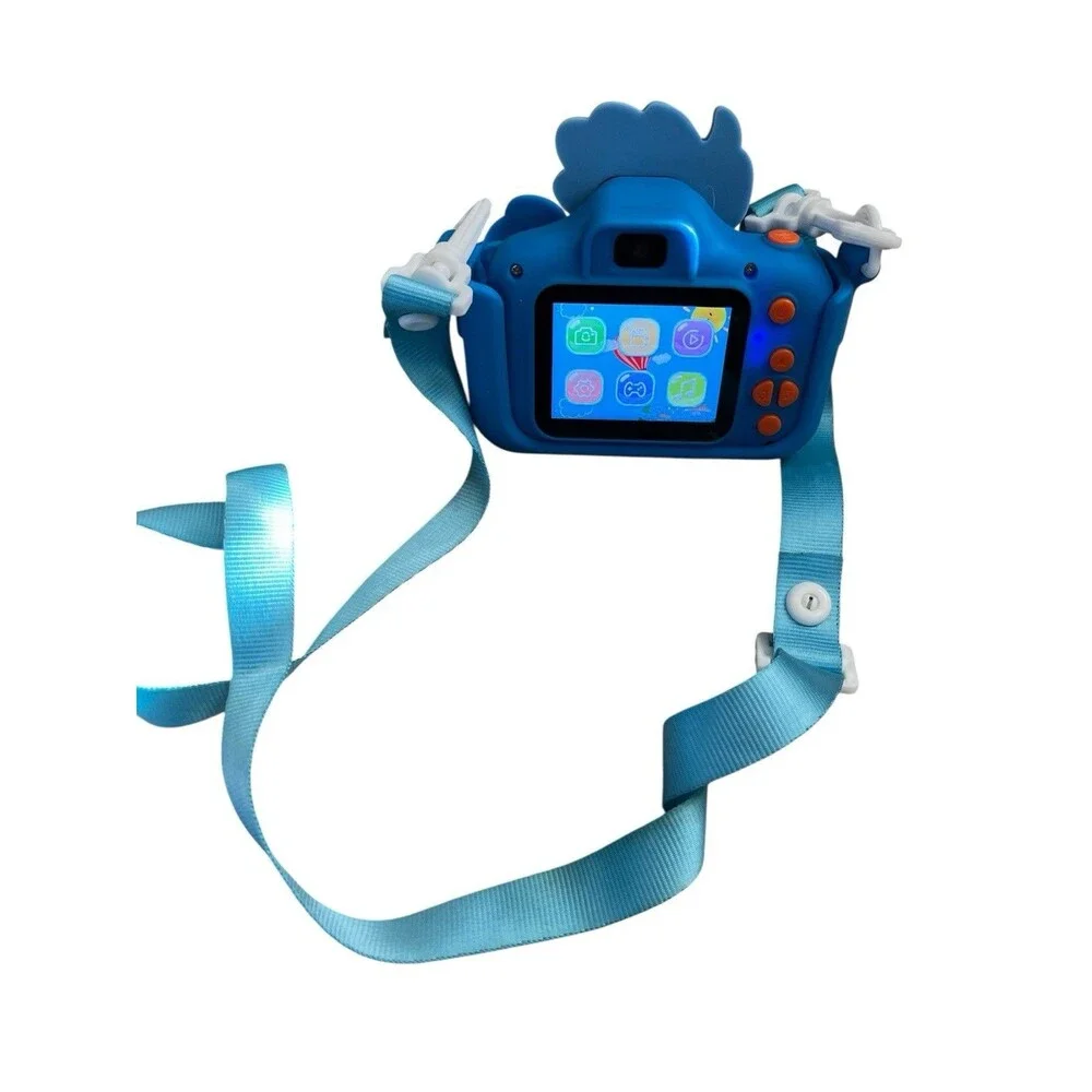 Kokodi Kids Camera Dinosaur Toddler Digital Camera Ages 3-12 Boys Selfie Case